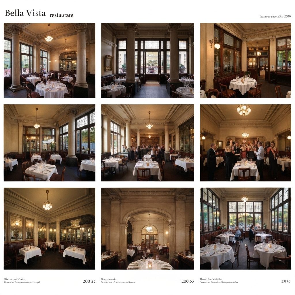Bella Vista Restaurant Identity