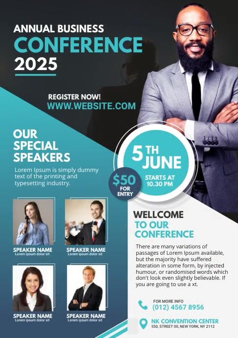 Corporate Event Poster Series